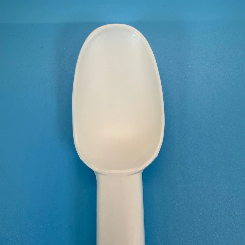 VTG Lauffer Ice‎ Cream Scoop Server White Melamine USA MCM Retro Serving itchen